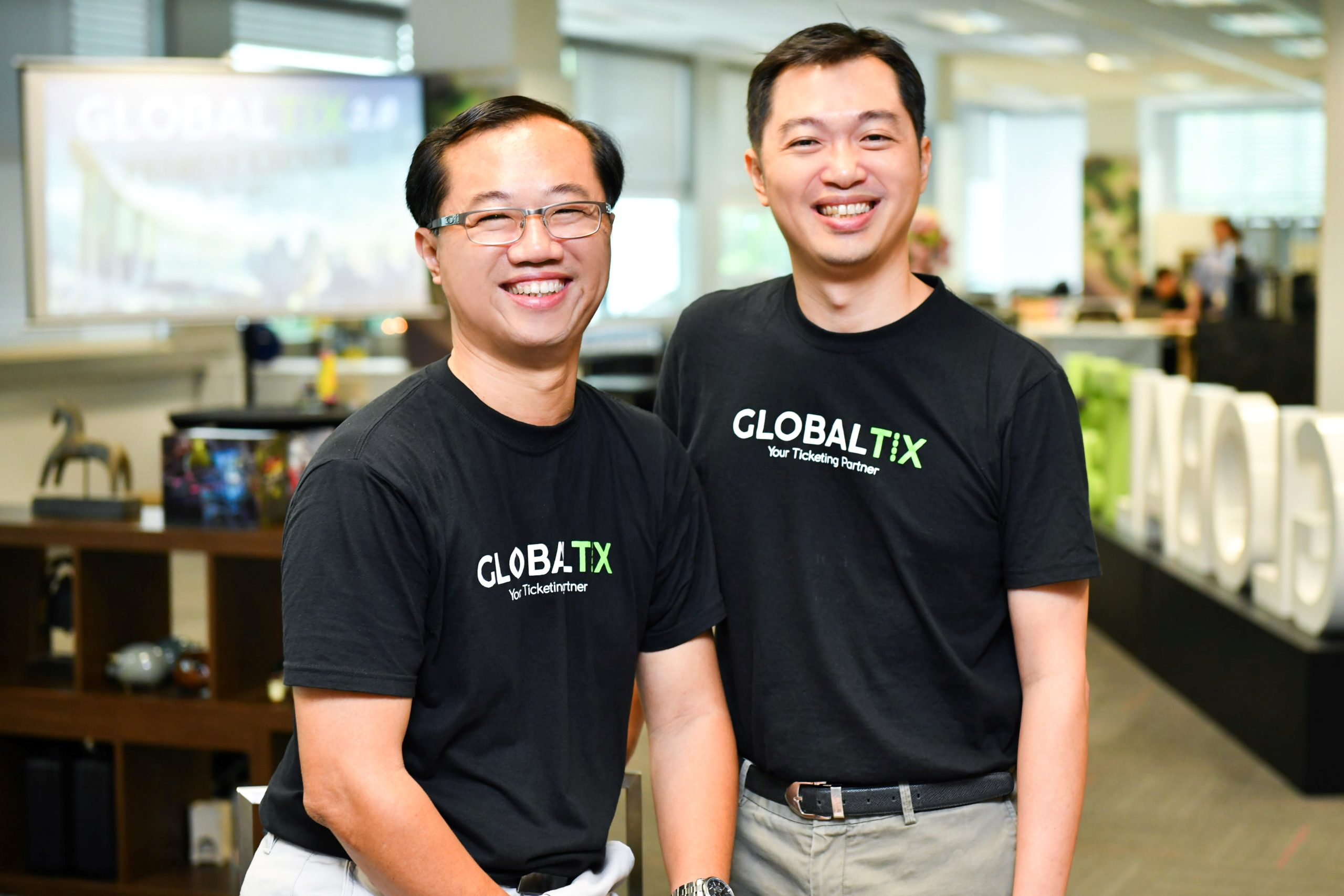 Chan Chee Kong, COO (left) and Chan Chee Chong, CEO of GlobalTix