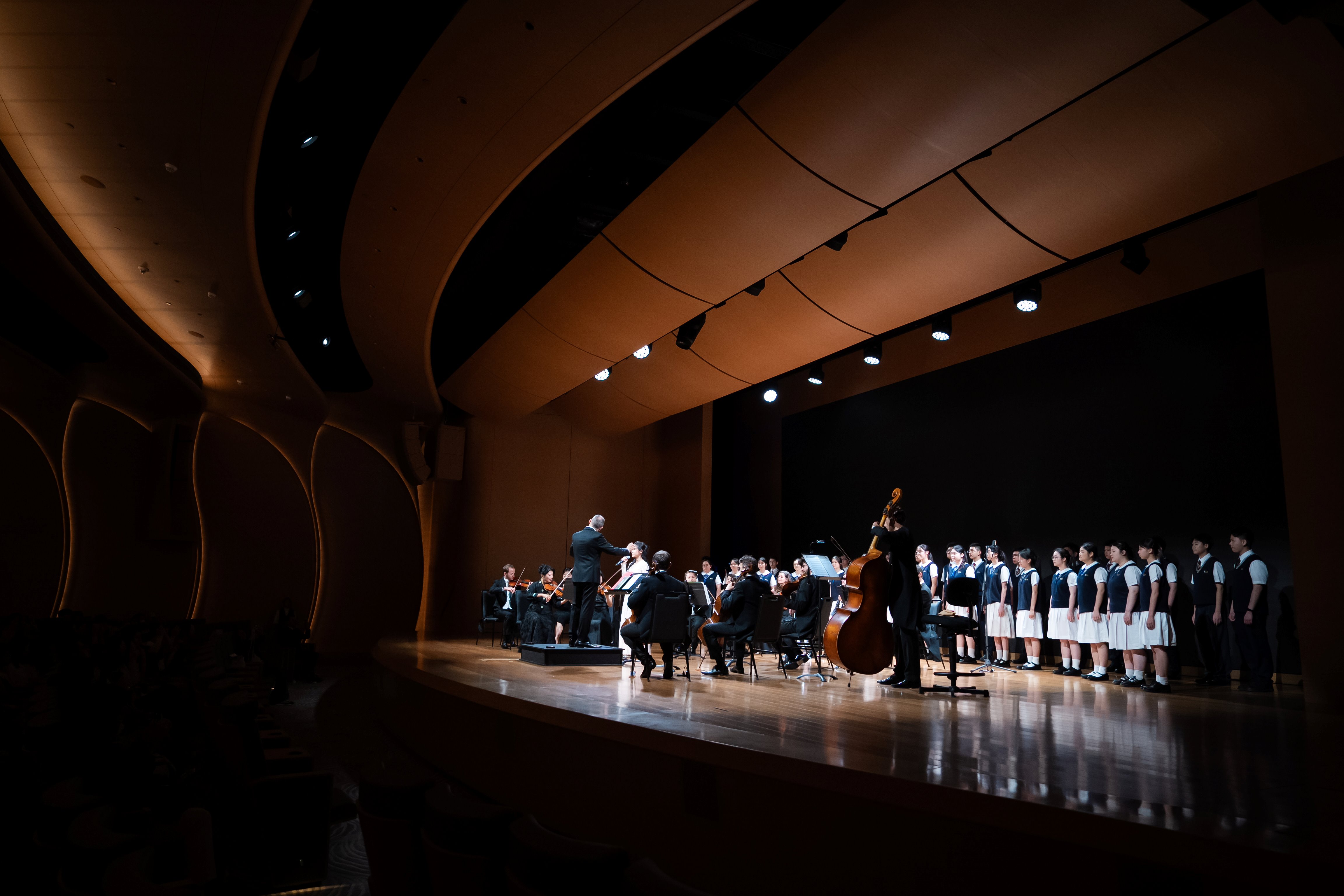 The Auditorium at Galaxy International Convention Center offered an acoustic masterstroke for the audience to enjoy the Monaco Zhangomusiq Concertmasters Orchestra.