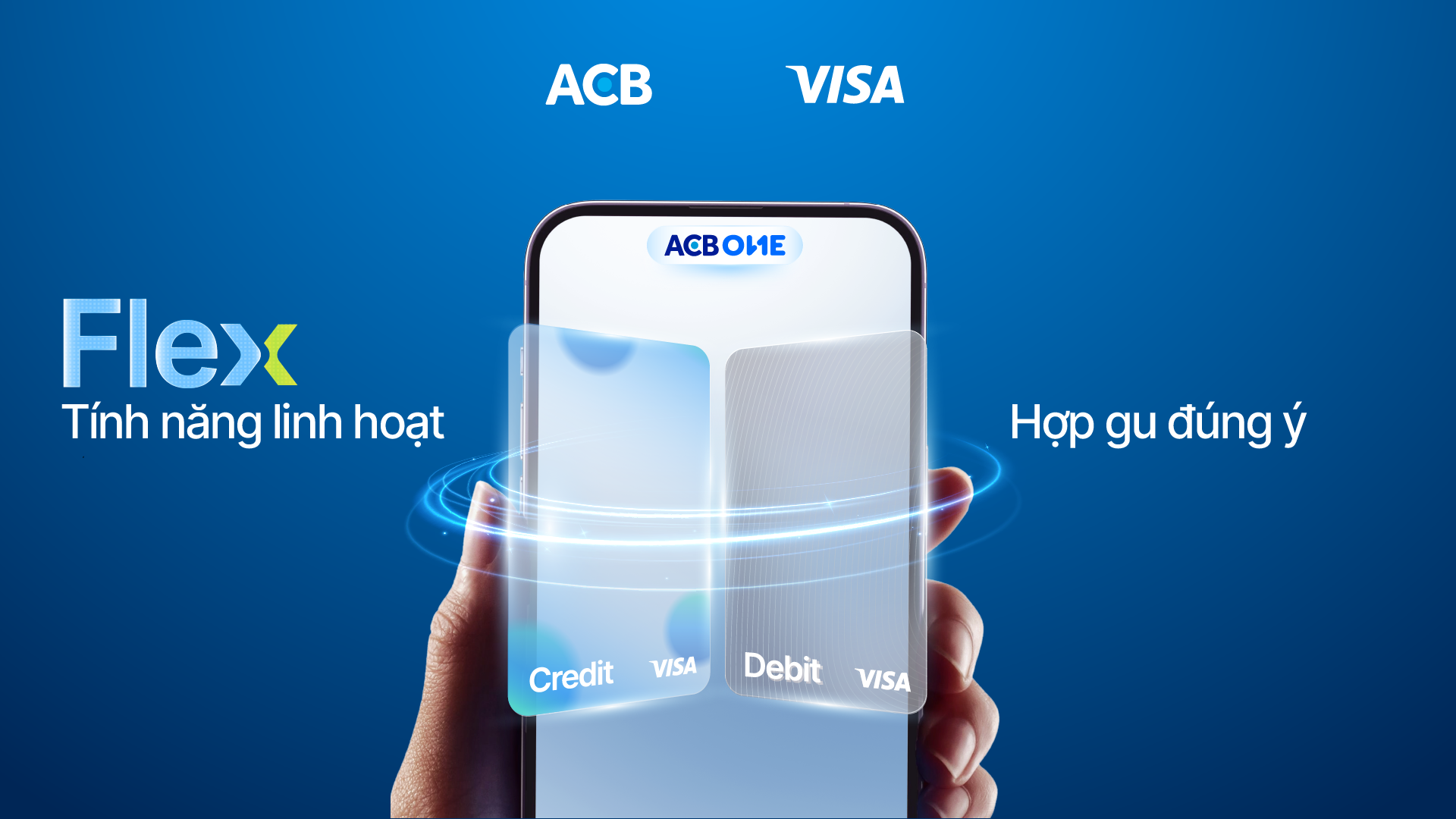 Visa Flex Credential - ACB One App