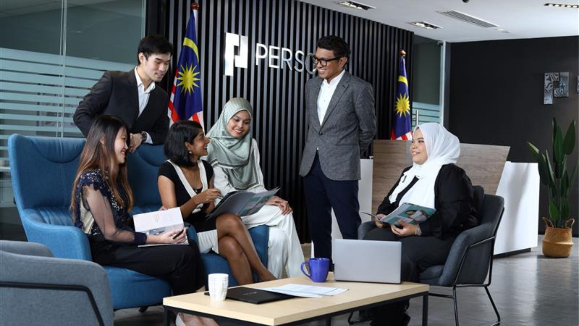 The PERSOL Malaysia team sharing a moment.