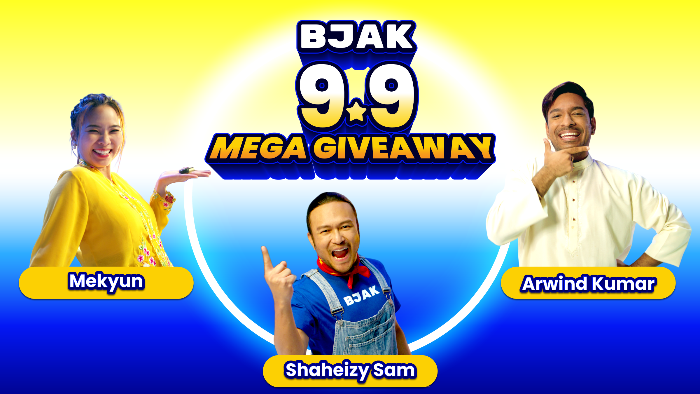 BJAK 9.9 Mega Giveaway