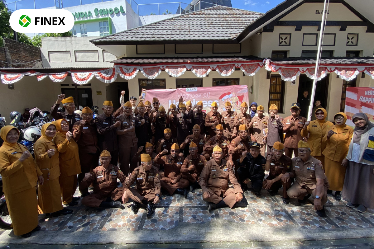 Finex Collaborates with Sharing Happiness to Honor Indonesian Veterans