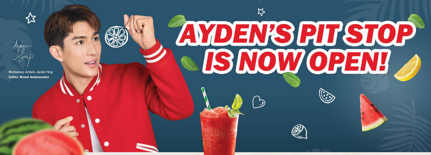 ‘Ayden’s Pit Stop’ Pop-Up at Caltex Holland